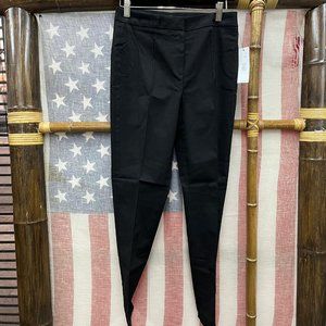 NWT TAHARI GIA BLACK Pants bottoms party slacks comfortable conform summer thin